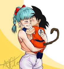 Bulma And Goku Chu Goku And Bulma Anime Dragon Ball Dragon Ball
