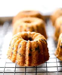 Pretty and pastel, these mini bundt cakes just say spring. they're elegant enough to be served as easter dessert, but fun enough for other . Chocolate Chip Mini Bundt Cakes The Baking Chocolatess