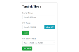 Sekarang anda sudah bisa menggunakan kuota belajar telkomsel untuk semua aplikasi. Vorsten Media Sharing Kuota Paket Promo Inject Paket Tri 3 Spesial Akhir Tahun