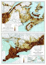 Learn how to create your own. Density Of Population Maritime Provinces Quebec Ontario 1906 Map