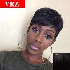 Awesome Short Hair On Twitter Short Human Hair Wigs Wig Hairstyles Short Hair Styles