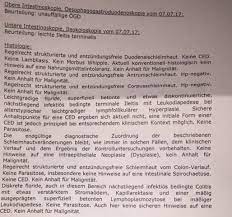 Check spelling or type a new query. Kann Mir Jemand Bitte Bitte Diesen Arztbrief Erklaren Gesundheit Und Medizin Darm Morbus Chron