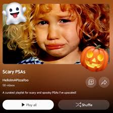Need something spooky to sink your teeth into this Halloween? Enjoy this  specially curated list of the scariest/spookiest PSAs I've upscaled so far 
