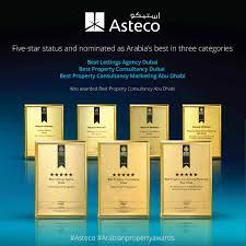 Asteco Scores A Hat Trick Of Wins At Arabian Property Awards Let It Be Award Winner Dubai
