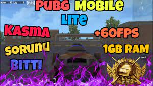 1 Gb Ram Ile Pubg Mobile Lite Oynamak Kasma Sorunu Cozum Youtube