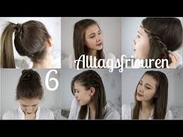 Oktoberfest frisuren zum dirndl 27 anleitungen. 6 Einfache Schnelle Alltagsfrisuren Frisuren Fur Schule Uni Arbeit Youtube