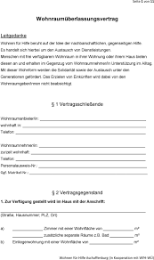 Der eigentümer einer wohnimmobilie überlässt einer ihm (regelmäßig) mit anderen worten ist die unentgeltliche überlassung einer für vermietungszwecke eingerichteten und vorgesehenen immobilie. Wohnraumuberlassungsvertrag Pdf Kostenfreier Download
