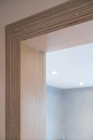 Door Frame Concrete House By Studio Gil Plywood Design Plywood Interior Plywood Furniture