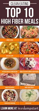 There are many simple ways to add whole grains to your meals. Top 10 High Fiber Meals That Keep You Energized Vegan High Fiber Dinner High Fiber Foods Clean Eating Recipes