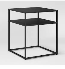 Glasgow Metal End Table Black Metal End Tables Coffee Table End Tables