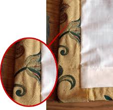 In the winter time it's nice to have thick, lined curtains. How To Make Lined Curtains Step 7a Of Our Guide To Making Curtains