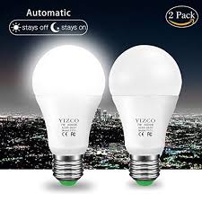 Dusk To Dawn Light Bulb 7w E26 Smart Sensor Led Bulbs Built In Photosensor Detection With Auto Switch Outdoor Indoor Led Lighting Lamp For Porch Front Door Gara Light Bulb Led Indoor