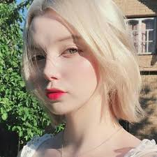 ulzzang メイクスタイル ショートカット 外国人 美人 顔
