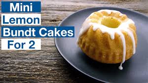 Make a bundt cake for the ultimate centrepiece dessert. Fabulous Mini Lemon Bundt Cakes For Two Recipe Youtube