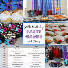 The Best 50th Birthday Party Ideas Play Party Plan 50th Birthday Party Games 50th Birthday Games 50th Birthday Party Activities