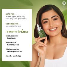 Buy Plum Green Tea & 3% Zinc Complex Face Serum with Acnacidol BG