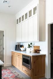 Kitchen Buffet Cabinet This Two Toned Kitchen Buffet Features Custom Stained Maple Lower Cabinets Kitchen Buffet Cabinet Upper Kitchen Cabinets Kitchen Buffet