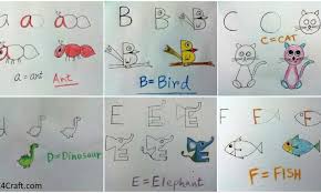1915) has made an … Alphabet Drawings For Kids Step By Step Image Tutorials Kids Art Craft