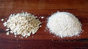 Add milk and porridge to a bowl. How To Make Instant Porridge
