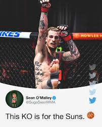 Sugar sean o'malley is an american professional mixed martial artist in the ufc bantamweight division. Yje5jeshtab7nm