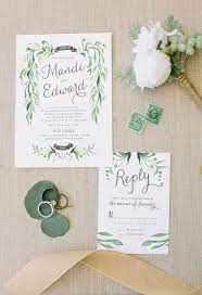 A Neutral Chic Boho Vintage Garden Wedding Chic Vintage Brides In 2020 Green Themed Wedding Watercolor Wedding Invitations Green Honey Wedding