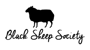 The term stems from sheep whose fleece is colored black rather than the more common white; Black Sheep Society Jen Geigley Knits