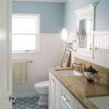 A crisp white beadboard in the bathroom is sure to enhance the overall appeal. Beadboard Bathroom Design Ideas