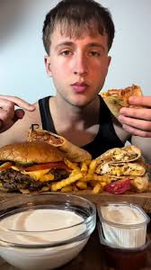 Burger, burrito and quesadilla Mukbang 🍔😋 #eatwithme #mukbangvideo  #mukbangeatingshow