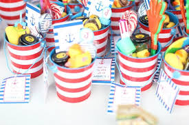 Package includes fantastic decorations, themed goodies, cute mascot, gifts, fun games and backdrop! Kara S Party Ideas Nautical Party Planning Ideas Supplies Cake Idea Boat Sailor Navy