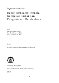 Home » jaringan komputer » internet » 111 dampak positif dan negatif internet. Pdf Beban Konsumsi Rokok Kebijakan Cukai Dan Pengentasan Kemiskinan