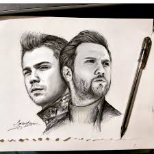 Tolga Saritas Ve Aras Bulut Iynemli Male Sketch Art Male
