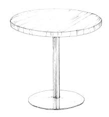 Table Sketch Table Sketch Vintage Illustration Art Tips