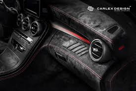 Carlex Design Dresses The Mercedes Amg C43 In Dark Alcantara For A Supercar Worthy Look American Luxury Super Cars Mercedes Amg Amg