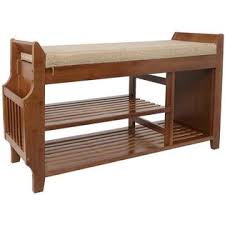 Need some ideas and tips to get you started on the right foot? Elecwish Bamboo Shoe Rack Bench With Removable Zippered Cushion 2 Tier Entryway Shoe Storage Organizer Shelf With Hidden Drawer