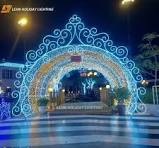 3D LED Christmas Decoration Lights Arch LED Motif Light with ...