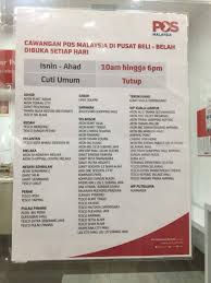 Pejabat pos tesco sungai petani. Pos Malaysia Aeon Rawang Courier Service In Rawang