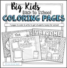 Download this adorable dog printable to delight your child. Big Kids Back To School Coloring Pages Motivational Quotes By The Think Tank