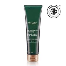 Biossance Tea Tree Oil Before And After Squalane Tea Tree Cleansing Gel Cleansing Gel