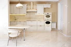 modern, bright, clean kitchen interior