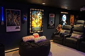Diy Home Theater Design And Ideas Home Theater Colors Paint Movie Chairs Pillows Ligting Decorations Decor A Home Theater Design Home Home Theater Rooms