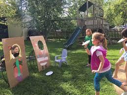 I have 100's of party game ideas from d.i.y birthday games, games you can put together with regular household objects, games that don't require any props at all, and for those parents that don't have the time to stretch their. Outdoor Party Games Outdoor Games Party Get Cheap Ponchos Create Own Mini Gra Kids Party Games Minecraft Birthday Party Games Birthday Party Games For Kids