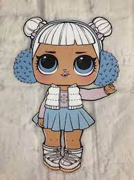 Lol Surprise Doll Snow Angel Laminated Paper Doll Decoration Gift New Dolls Bears Paper Dolls Modern Ebay Lol Munecas Lol Angeles De Nieve