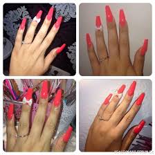 Sommer nails orange rote fingernagel. 70 Ballerina Nagel Mit Nailart 2021
