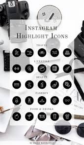 Aesthetic Instagram Highlight Icons Black And White Get A Unique Instagram Look By Adding These Beautiful Black And White Icons Instagramstories Highlighticons Shablony Bloggera Nabor Znachkov Besplatnye Ikonki