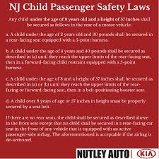 As of january 1, 2017, california joined the states with laws requiring children to remain rear facing in their car seats until at. Nj Car Seat Laws Everything You Need To Know Car Tips