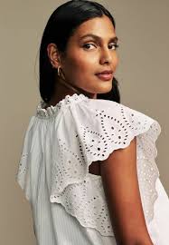 Laura Ashley SEERSUCKER BRODERIE