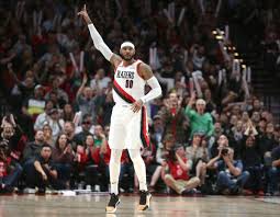 Former syracuse basketball star carmelo anthony is officially a member of the portland trail blazers. Damian Lillard And The Portland Trail Blazers Fire Back After Nuggets Leave Carmelo Anthony Off Their All Time Team Graphic Fadeaway World