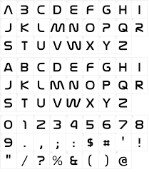 Characters Nasalization Font Nasa Worm Font Word Fonts Space Font Lettering