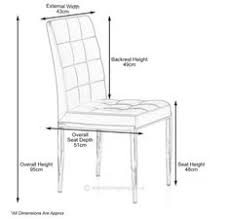 7 inches of distance from chair to end of table on each side of the chair. 12 Architecture Standardsize Ideas In 2021 Furniture Dimensions Wooden Kitchen Table Dining Table Height
