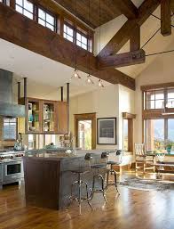 Warm And Inviting Mountain Contemporary Home In Colorado Modern Home Interior Design Rustic Home Interiors Kitchen Design Decor